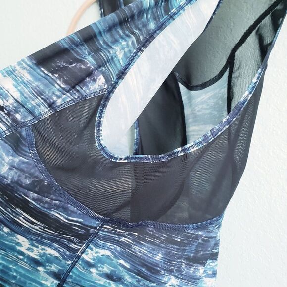 Lululemon‎ Sculpt Tank Multi Blue Shorelines - Picture 5 of 7